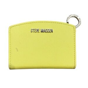 Steve Madden | Neon Lime Cardholder Keyring Wallet